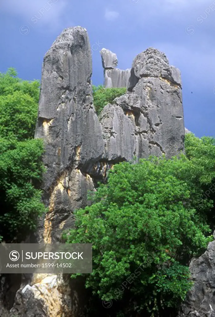 The Stone Forest near Kunming, People's Republic of China