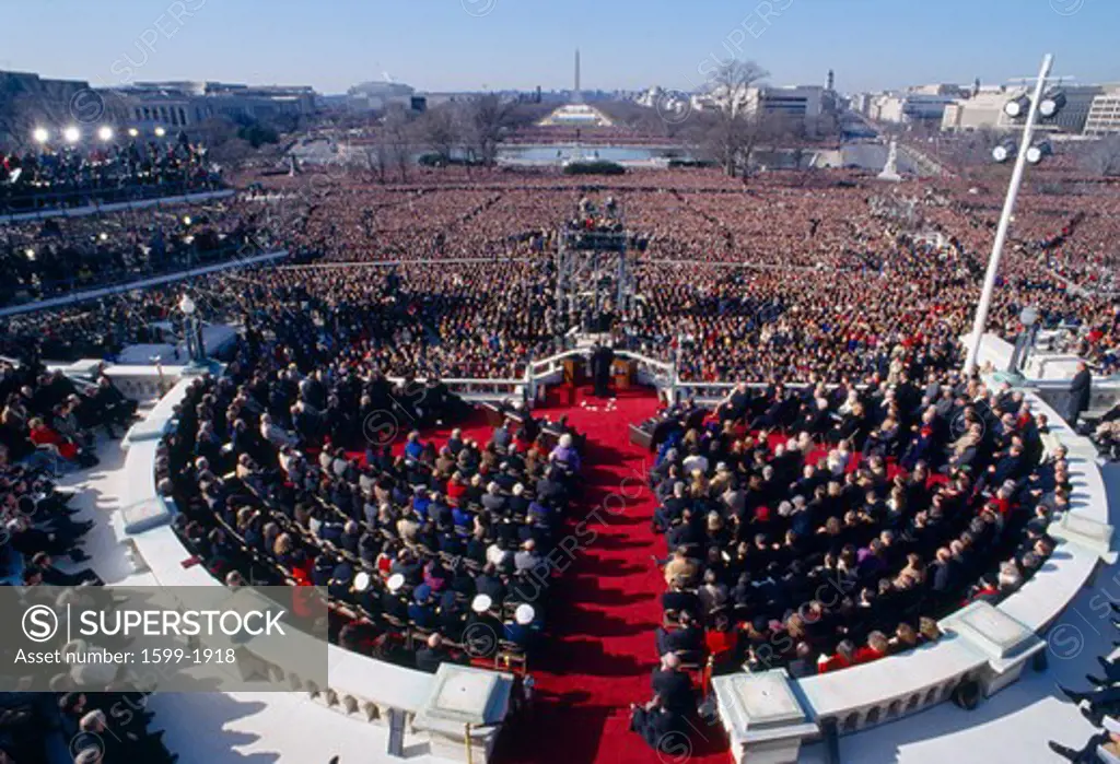 Inauguration of President of United States, President William Jefferson Clinton,42nd President,52nd Presidency Washington, D.C., 1/20/93