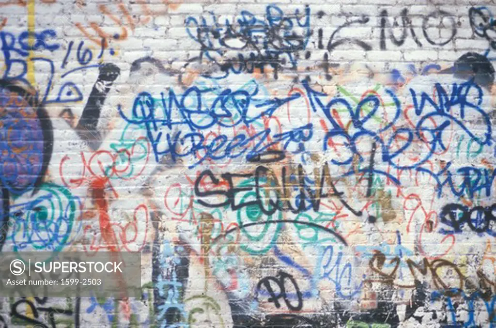 Graffiti on a New York City wall