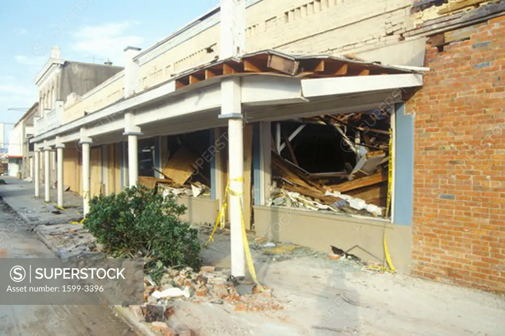Hurricane Andrew damage, Jeanerette, LA area - National Disaster