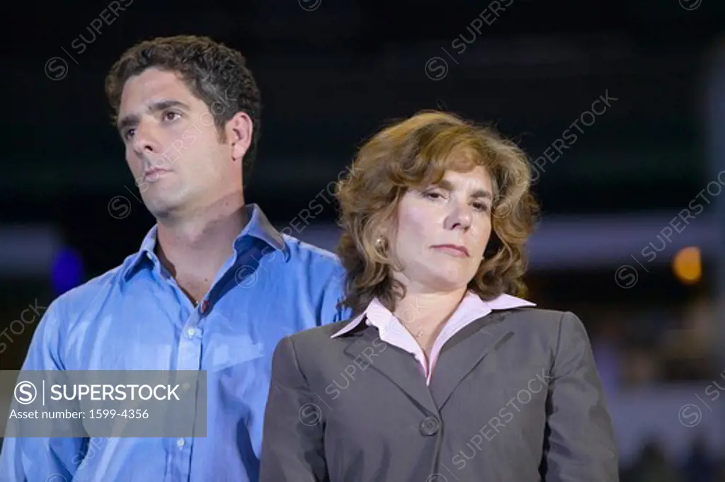 Teresa Heinz Kerry and son at the Thomas Mack Center at UNLV, Las Vegas, NV