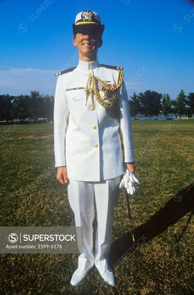 Female Midshipman, United States Naval Academy, Annapolis, Maryland