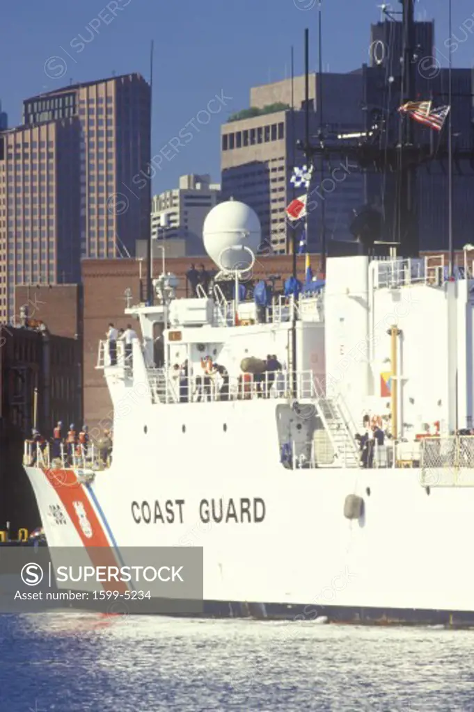 United States Coast Guard Ship, Boston Harbor, Massachusetts