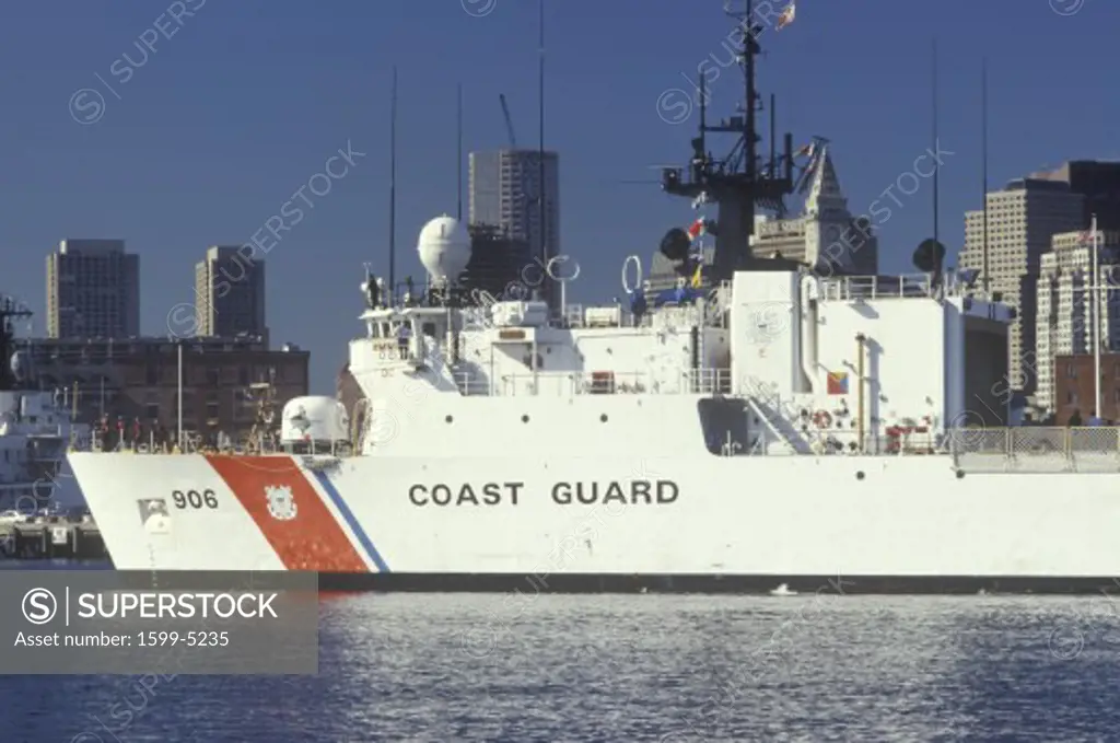 United States Coast Guard Ship, Boston Harbor, Massachusetts