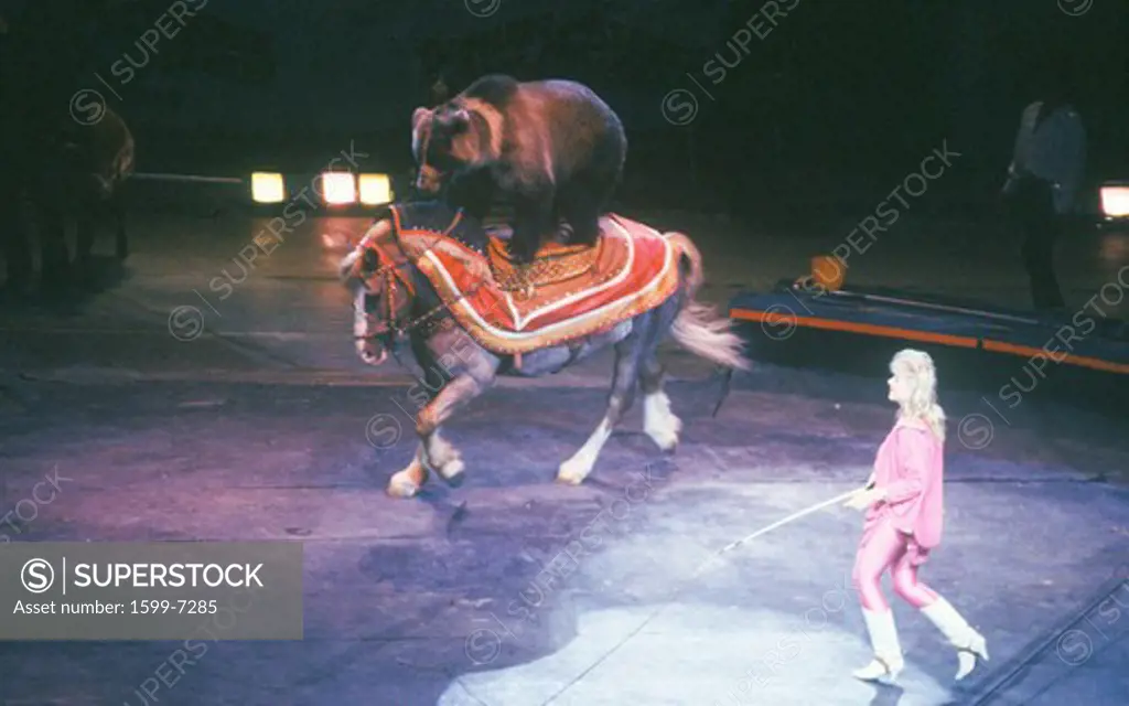 Bear Riding Horse, Ringling Brothers & Barnum & Bailey Circus