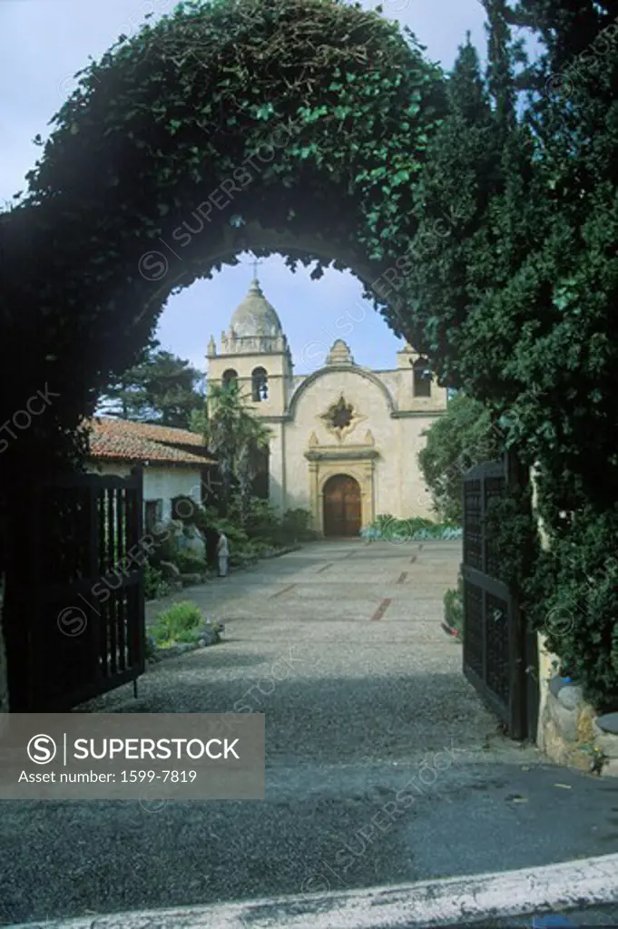The Borromeo de Carmelo Mission in Carmel California