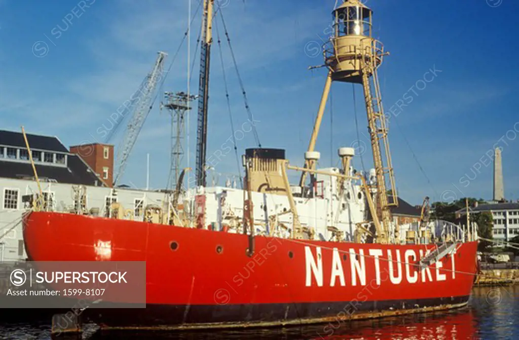 Nantucket ship in Boston's Inner Harbor, Massachusetts