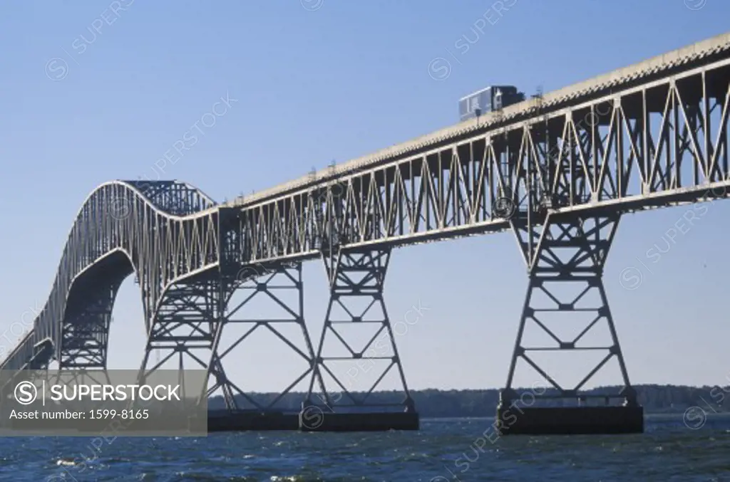 The bridge over Chesapeake Bay, Lucius J. Kellam, Jr. Bridge-Tunnel, Virginia