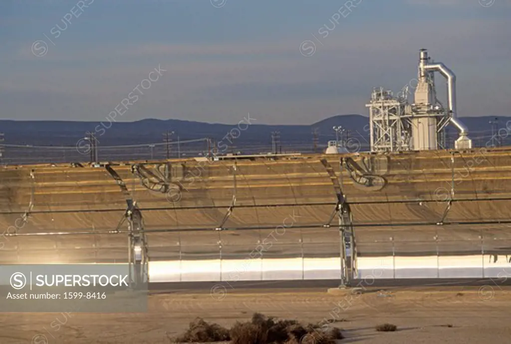 LUZ Solar plant in Barstow, CA