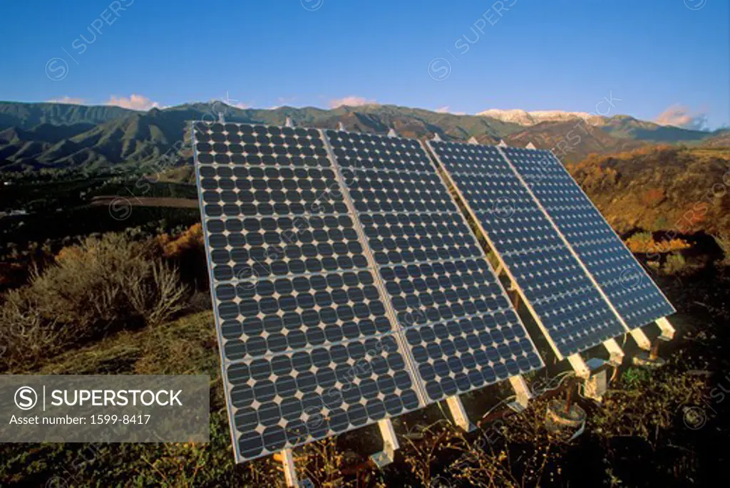 Solar panels in Ojai, CA