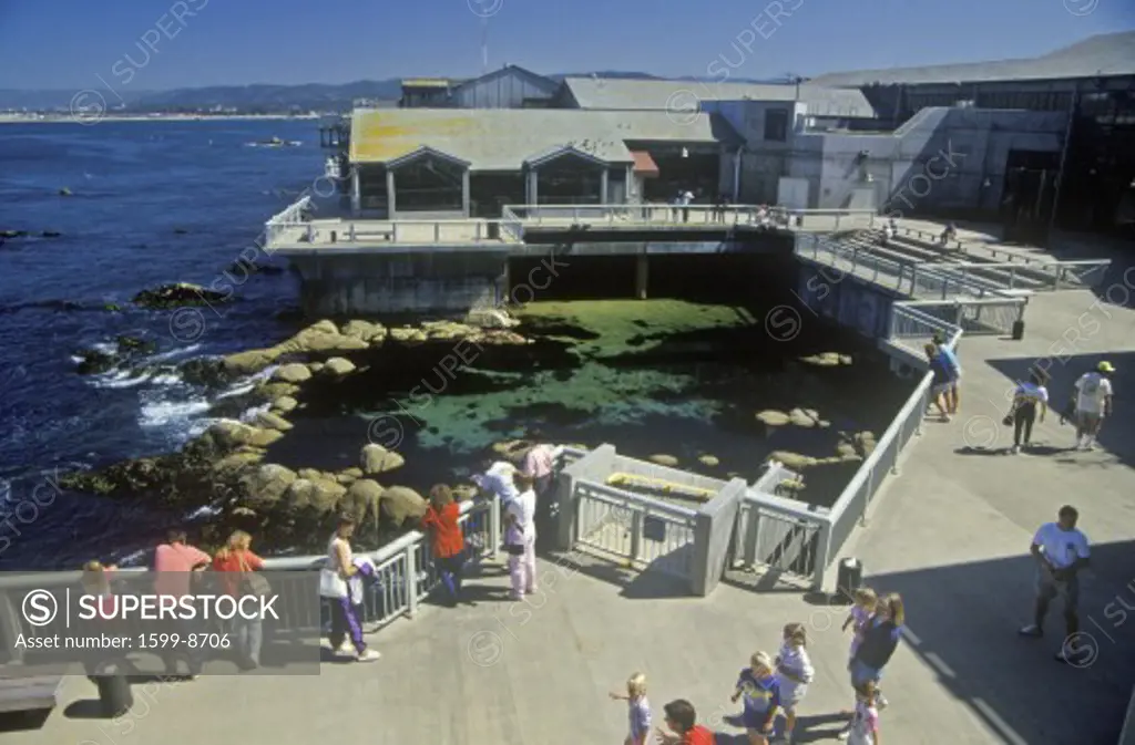 Exterior of Monterey Aquarium, Monterey, CA