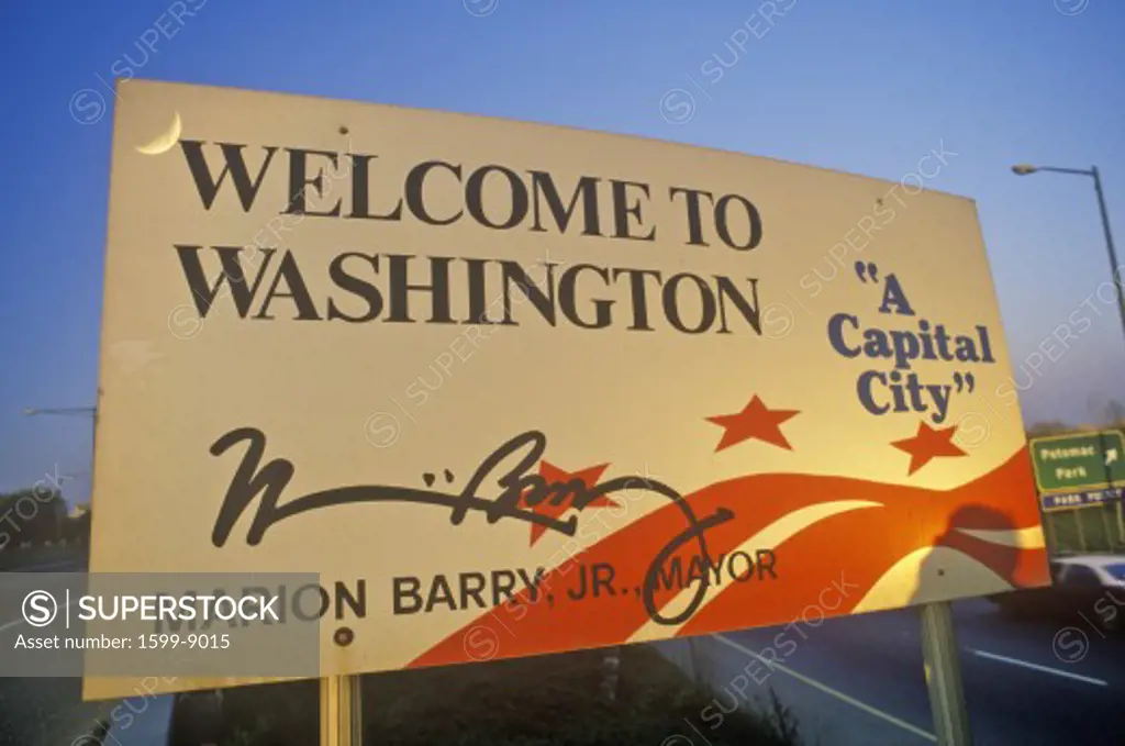 Welcome to District of Columbia Sign