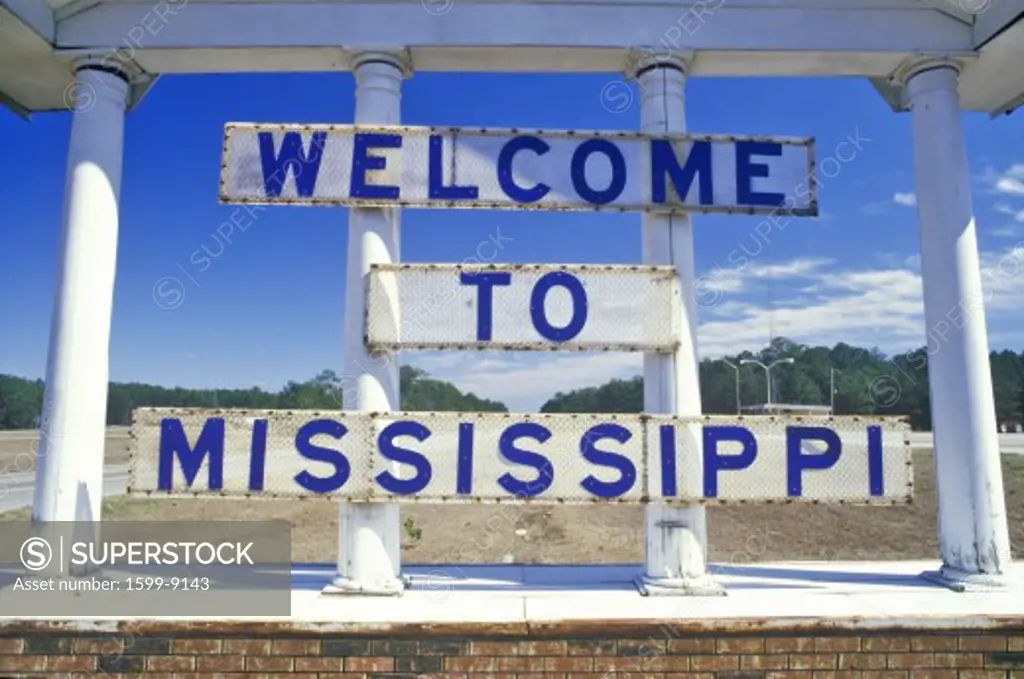 Welcome to Mississippi Sign