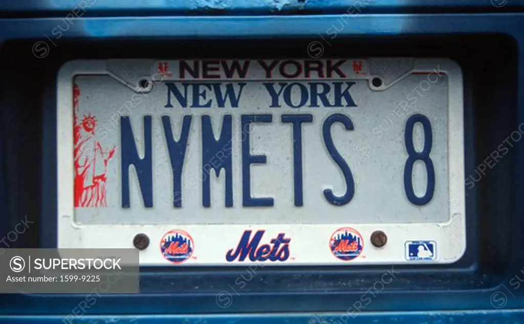 Vanity License Plate - New York