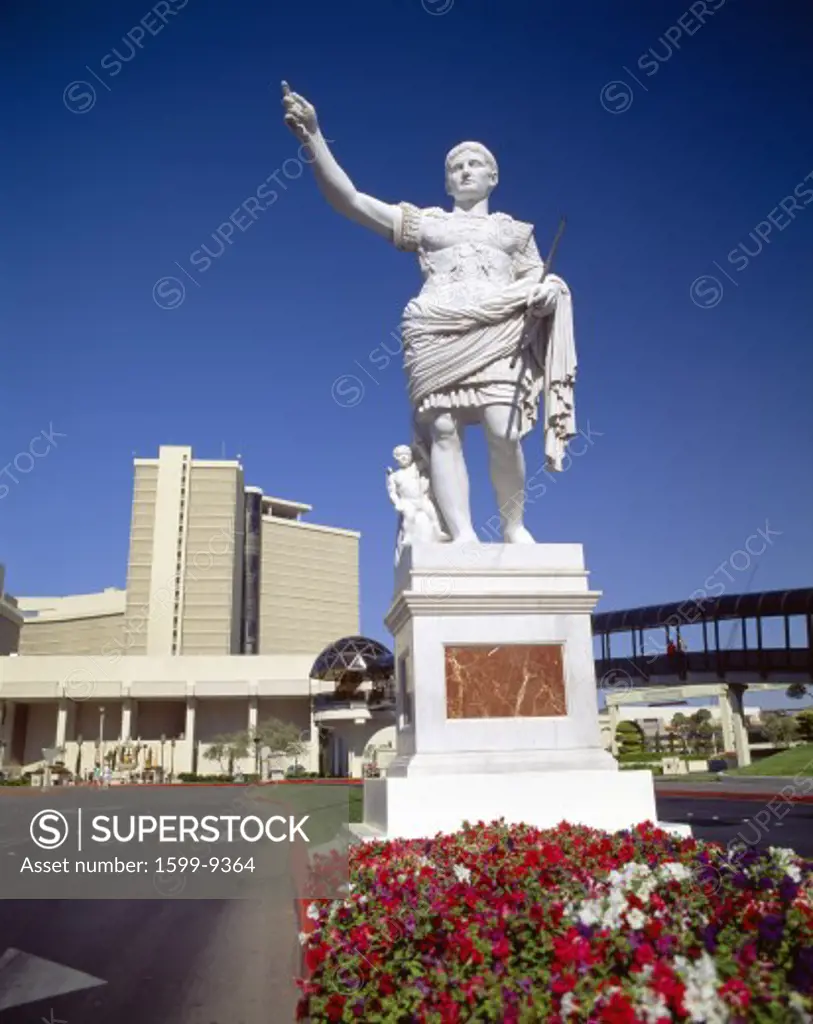 Statue of Caesar, Caesars Palace, Las Vegas, Nevada