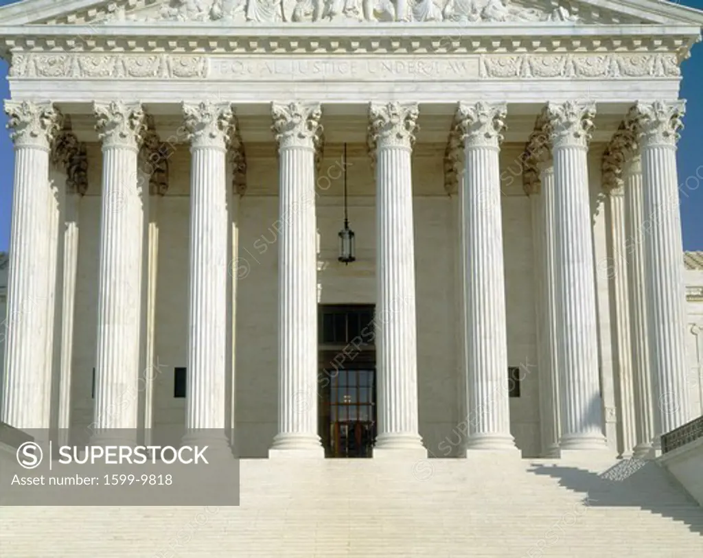 Front of US Supreme Court, Washington DC