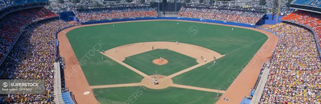 Dodger Stadium, Dodgers v. Astros, Los Angeles, California