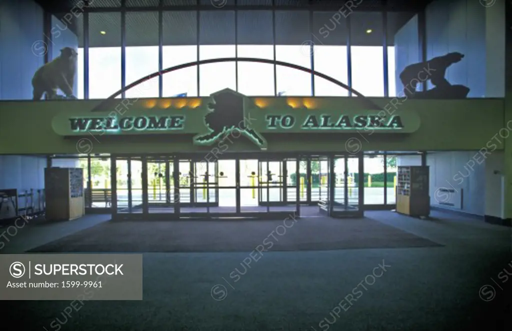 Welcome to Alaska”, Anchorage, Alaska