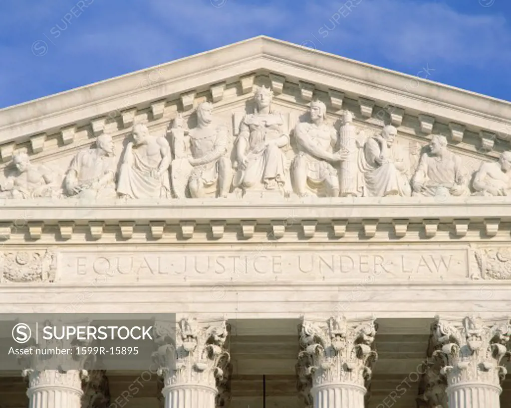 Detail from Supreme Court Building