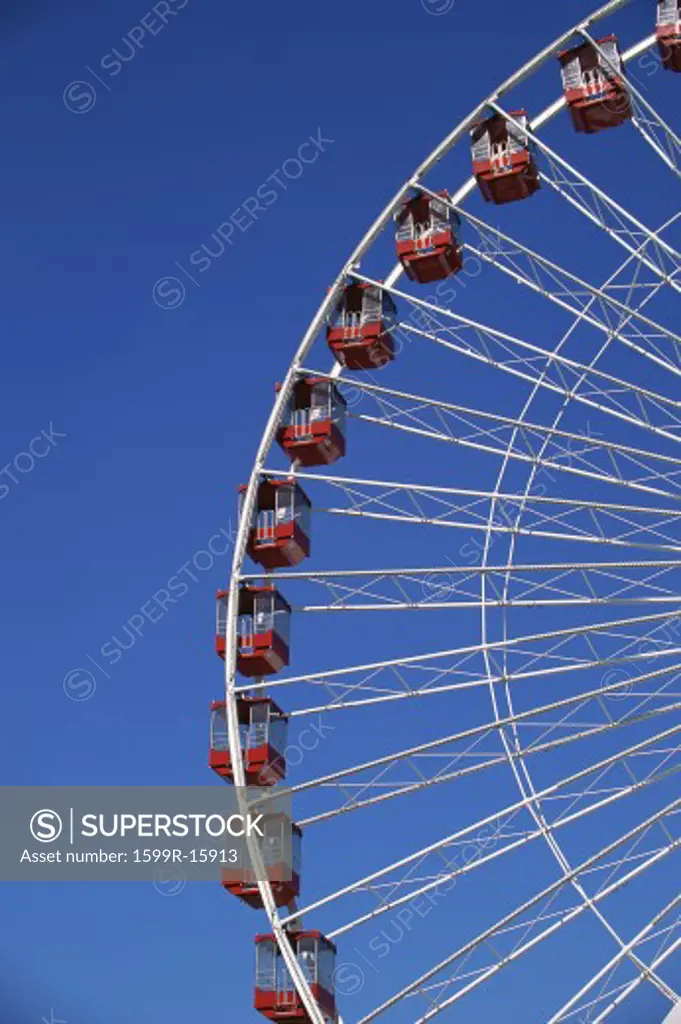 Portion of Ferris wheel