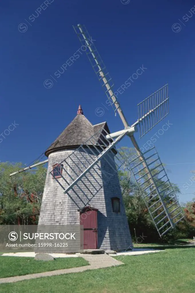 Classic windmill in Cape Cod, Massachusetts