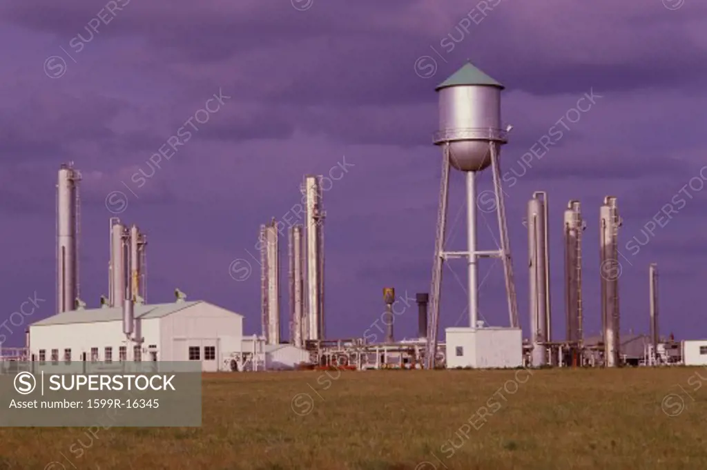 Oil refinery, Tyrone, Oklahoma