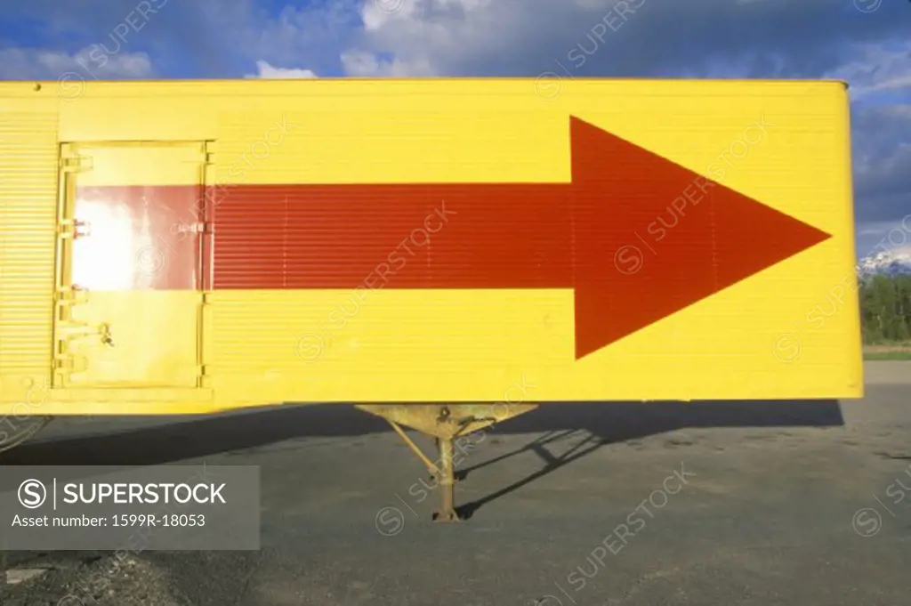 An arrow pointing to the right