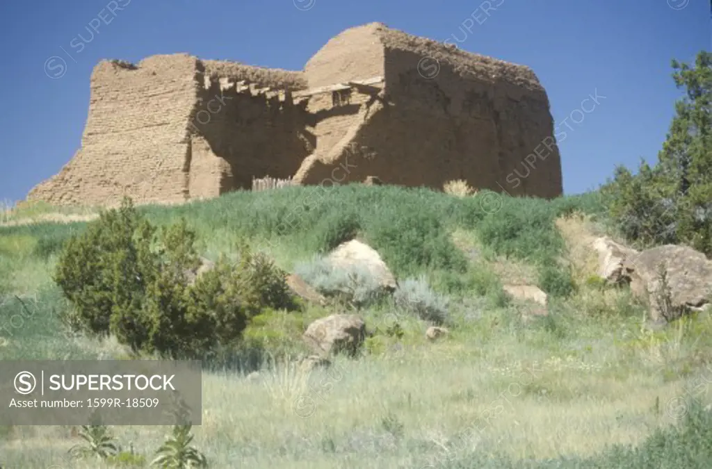 Indian ruins, Pecos, NM