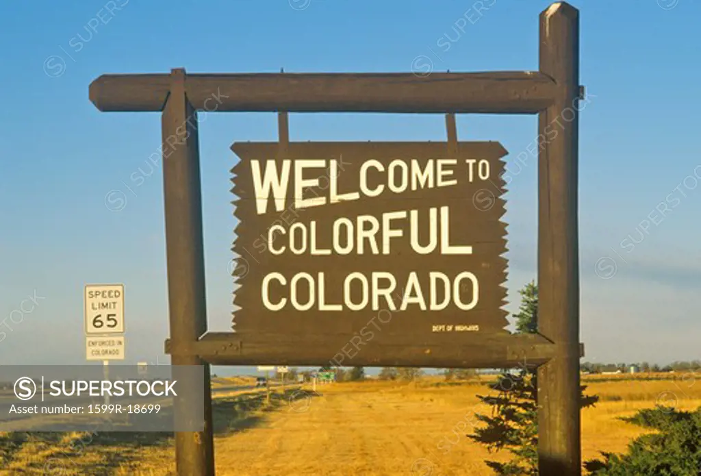 Welcome to Colorado Sign