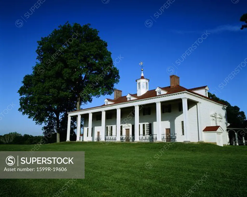 George Washington's home at Mount Vernon, Virginia