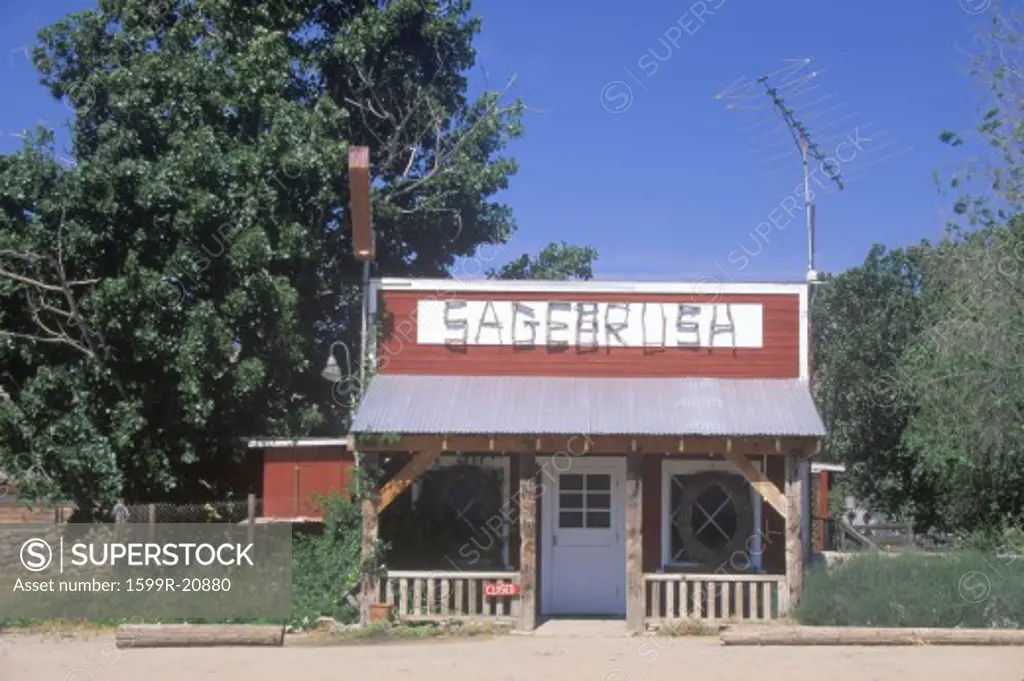 Sagebrush Café near Taft, CA
