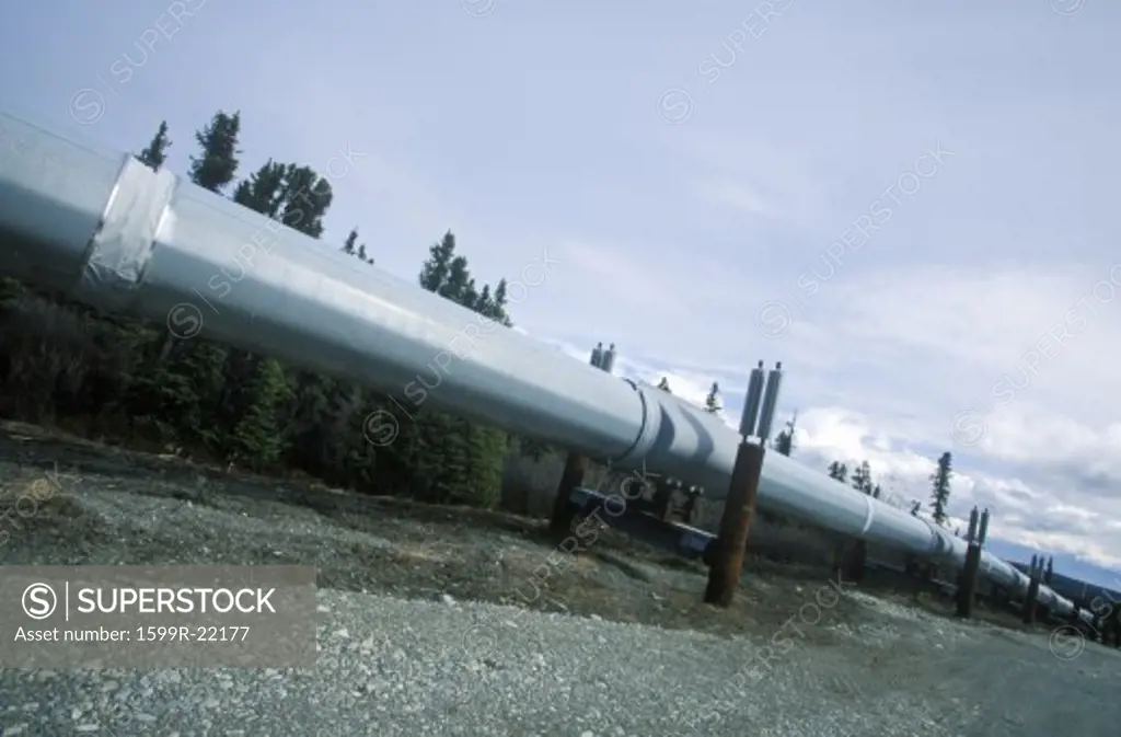 Trans-Alaska Pipeline at Route 4, near Paxson, AK