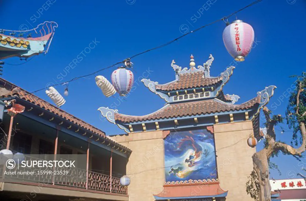Chinatown in Los Angeles, California