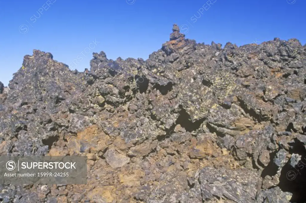 Rock Formations at Craters of the Moon National Monument, Idaho