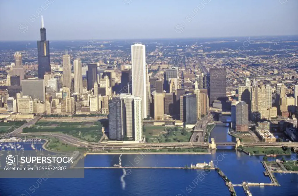 The Chicago Skyline, Chicago, Illinois