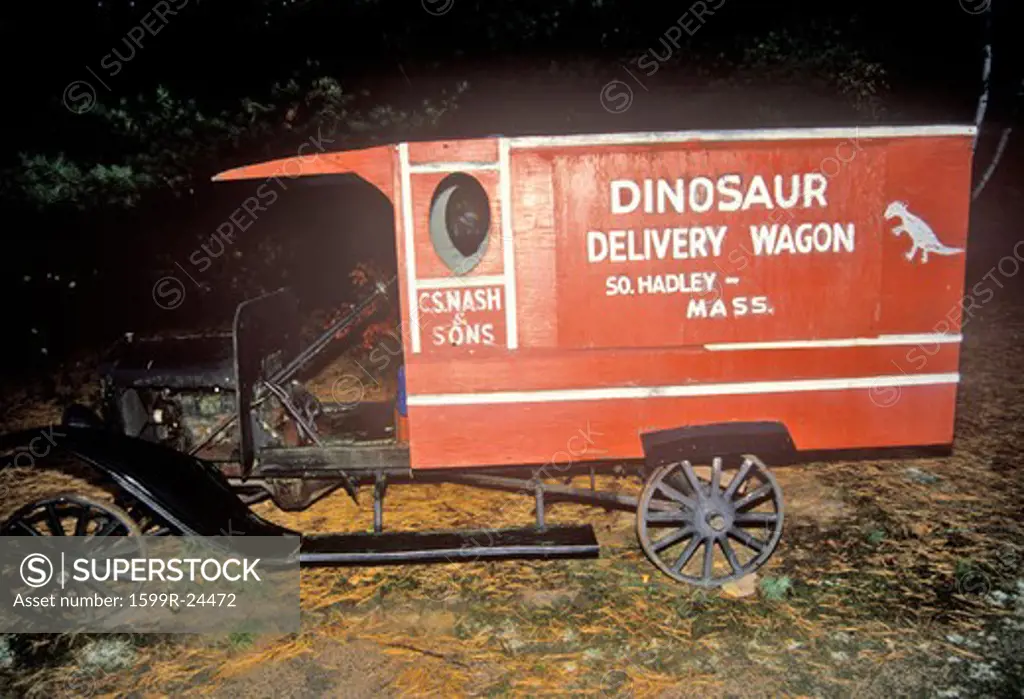 Old Wagon, Nash Dino Land, South Hadley, Massachusetts