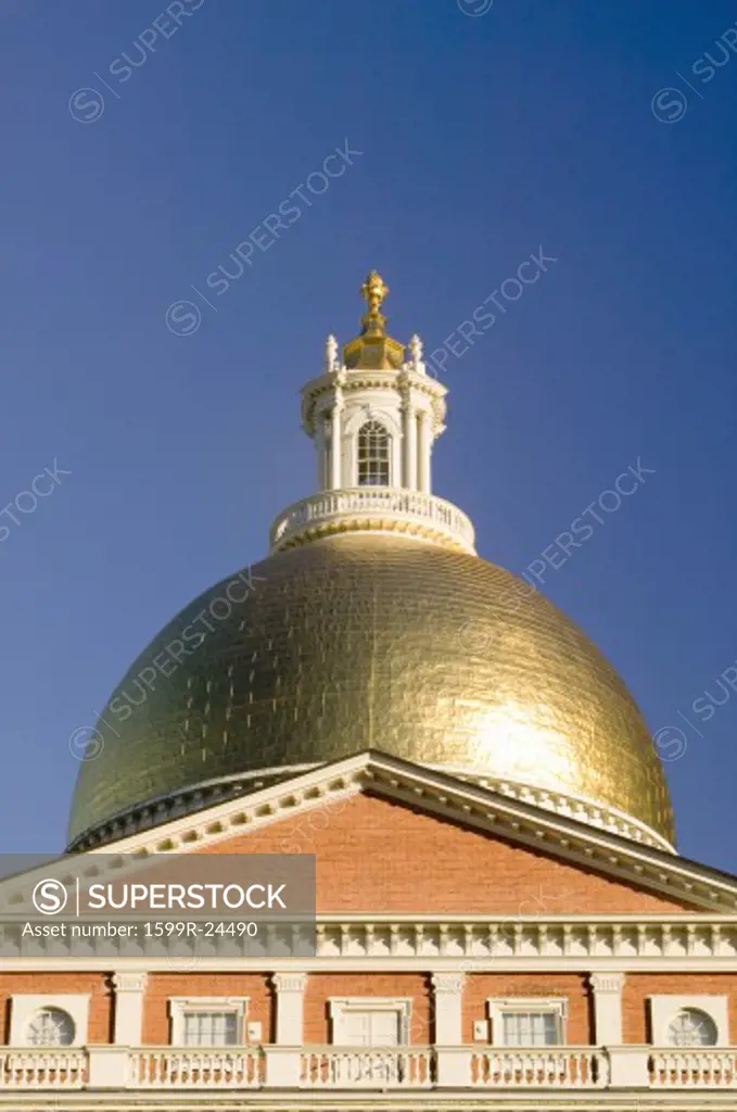 The Old State House for the Commonwealth of Massachusetts, State Capitol Building, Boston, Mass.