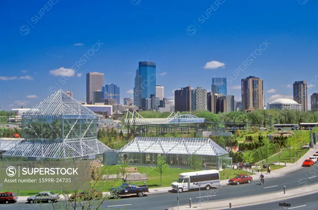 Minneapolis Sculpture Garden and John Cowles Conservatory, Minneapolis, MN