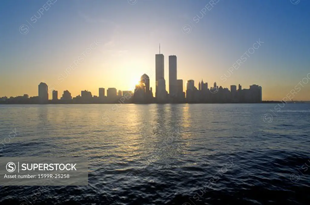 Skyline of New York City from New Jersey