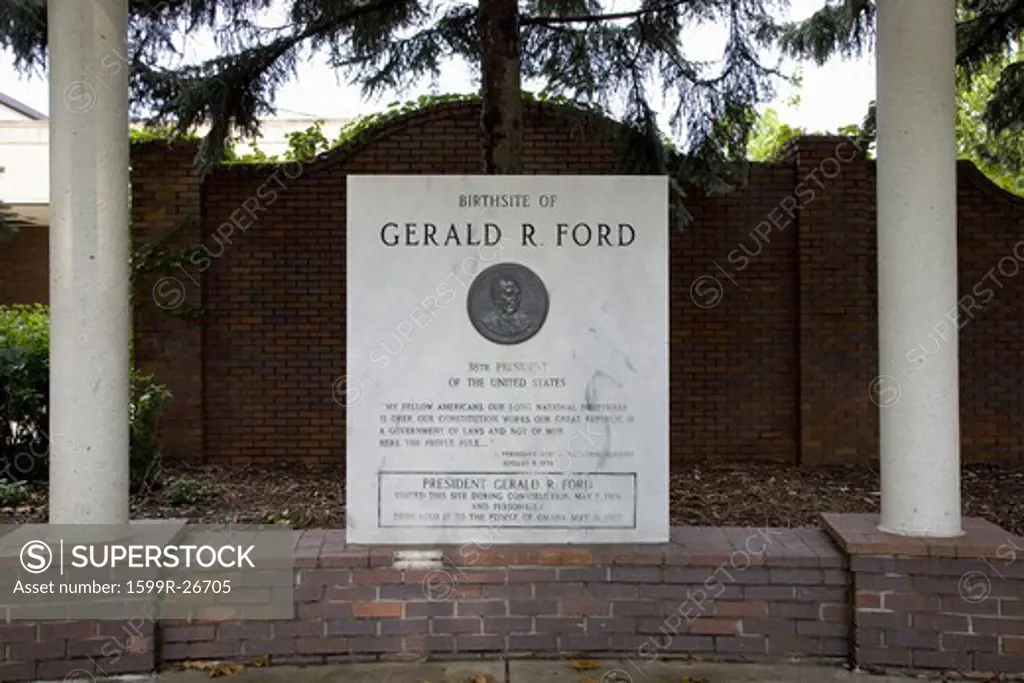 Ford Birthsite & Gardens, the official birthplace of former-President Gerald Ford, Omaha, Nebraska