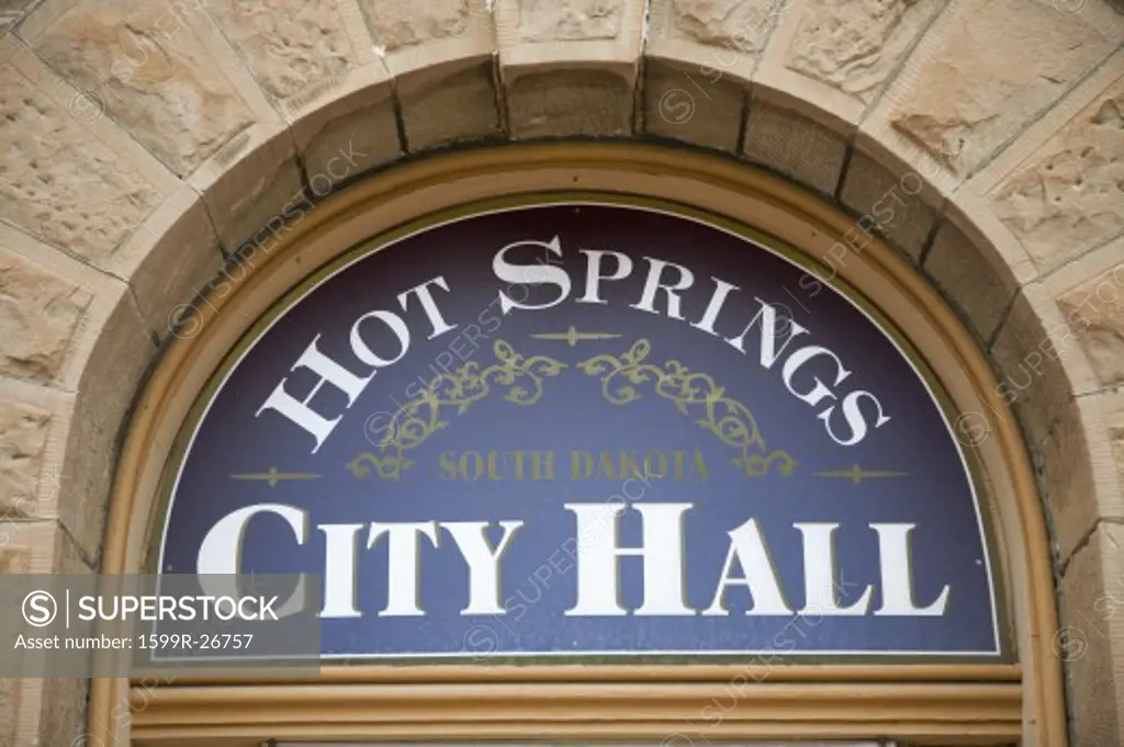 Hot Springs City Hall, South Dakota