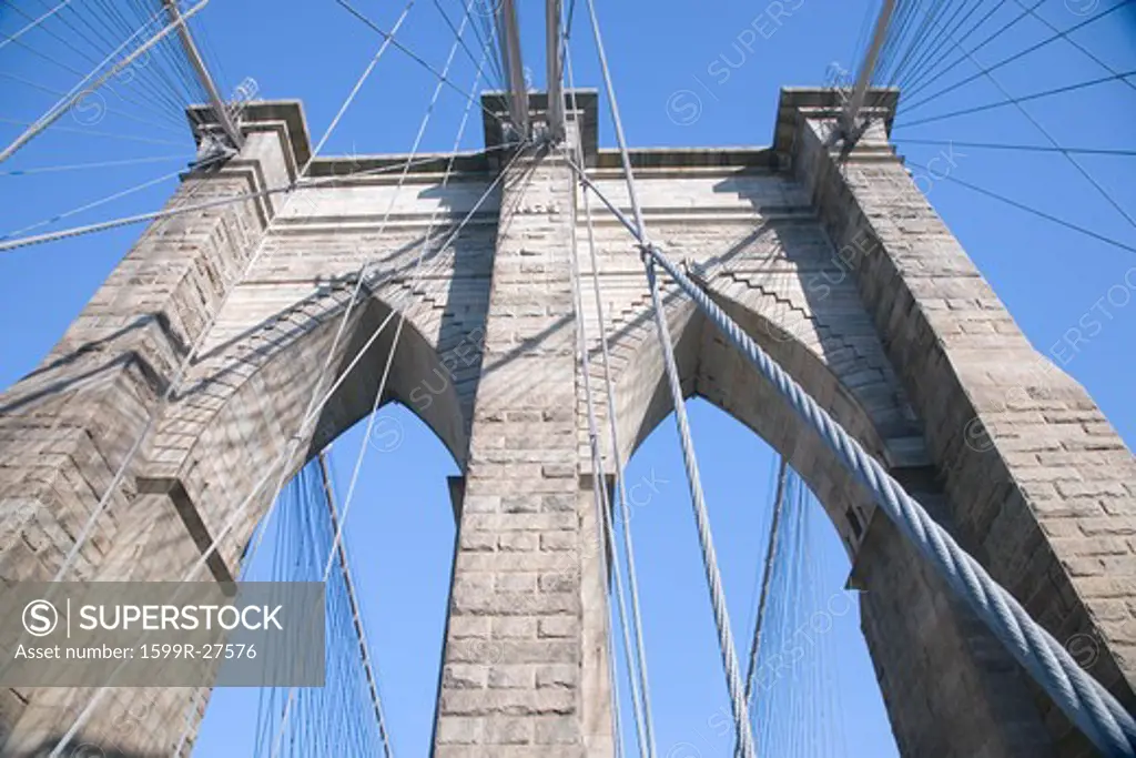 Historic Brooklyn Bridge, New York City, New York