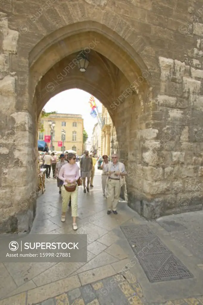 Walking through Aix en Provence, France