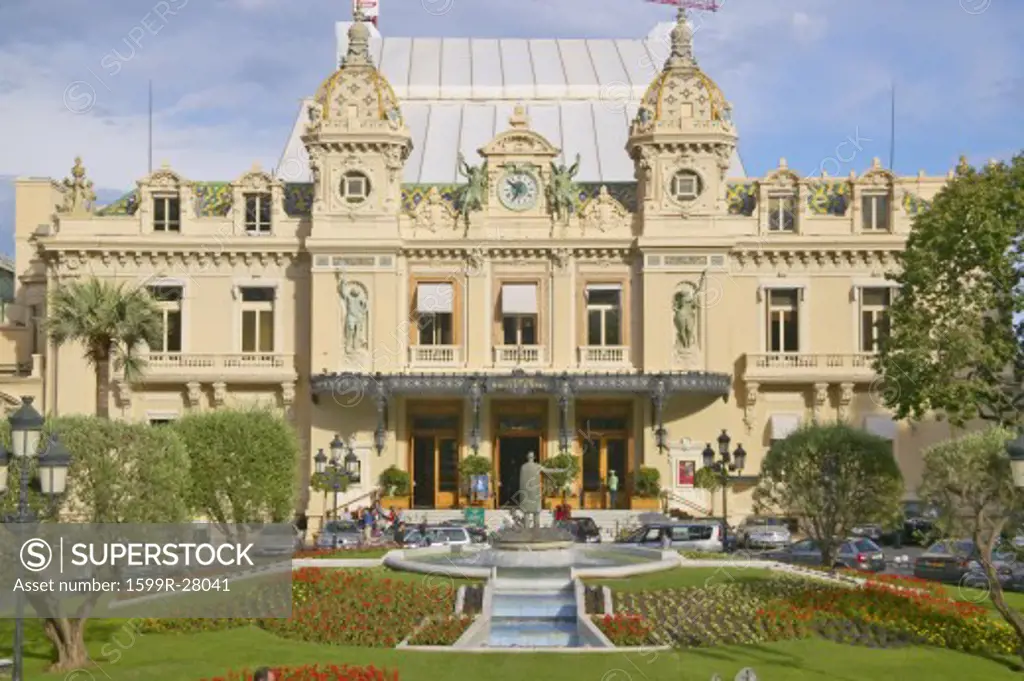 The Monte Carlo Casino, built by Charles Garnier in 1878