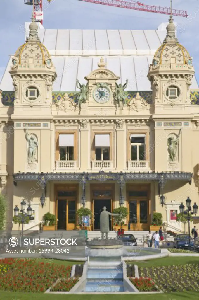 The Monte Carlo Casino, built by Charles Garnier in 1879