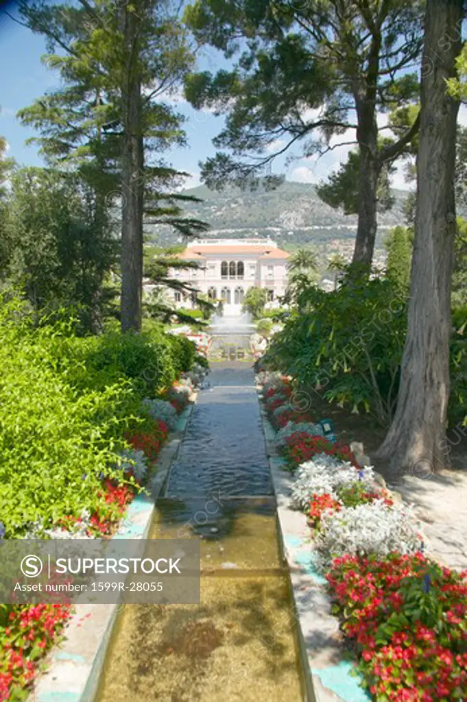 The Gardens and Villa Ephrussi de Rothschild, Saint-Jean-Cap-Ferrat, France