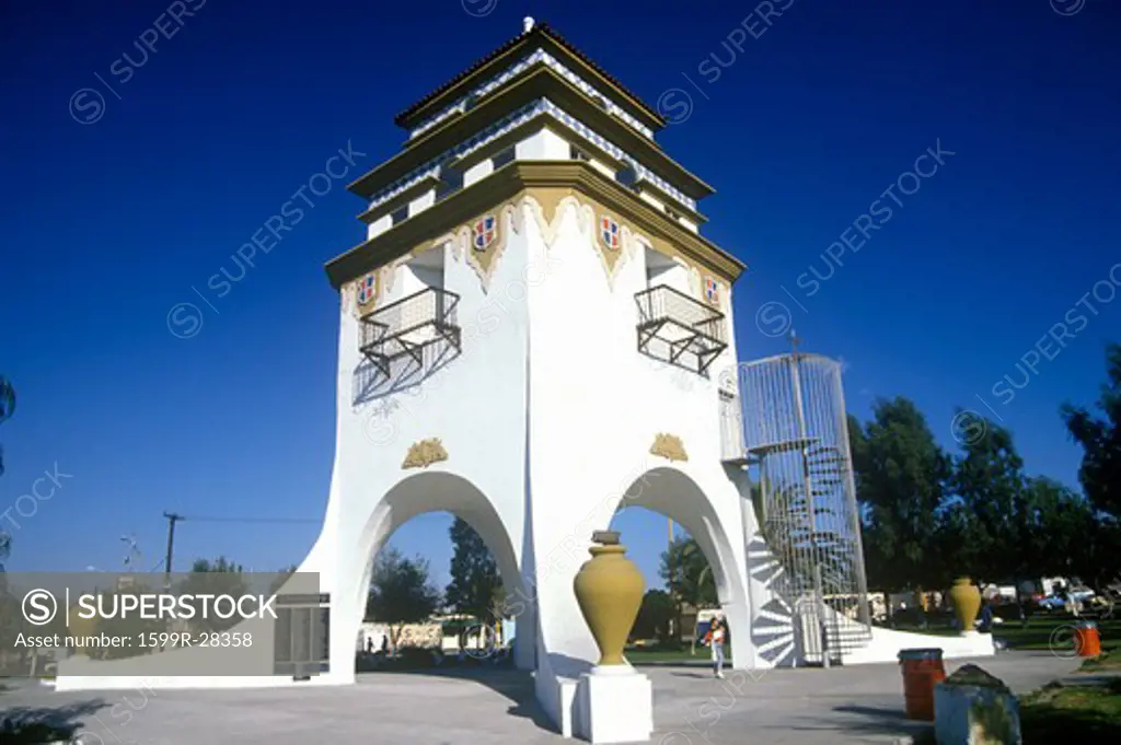 Tijuana town square, Mexico