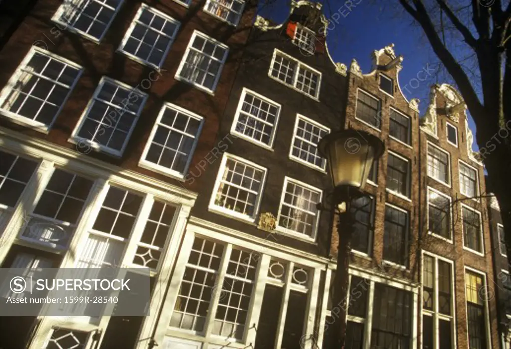Buildings in Amsterdam, Holland