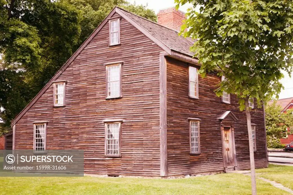Birthplace of John Adams, the 2nd President and Revolutionary War hero, Adams National Historical Park, Braintree, Quincy, Ma., USA
