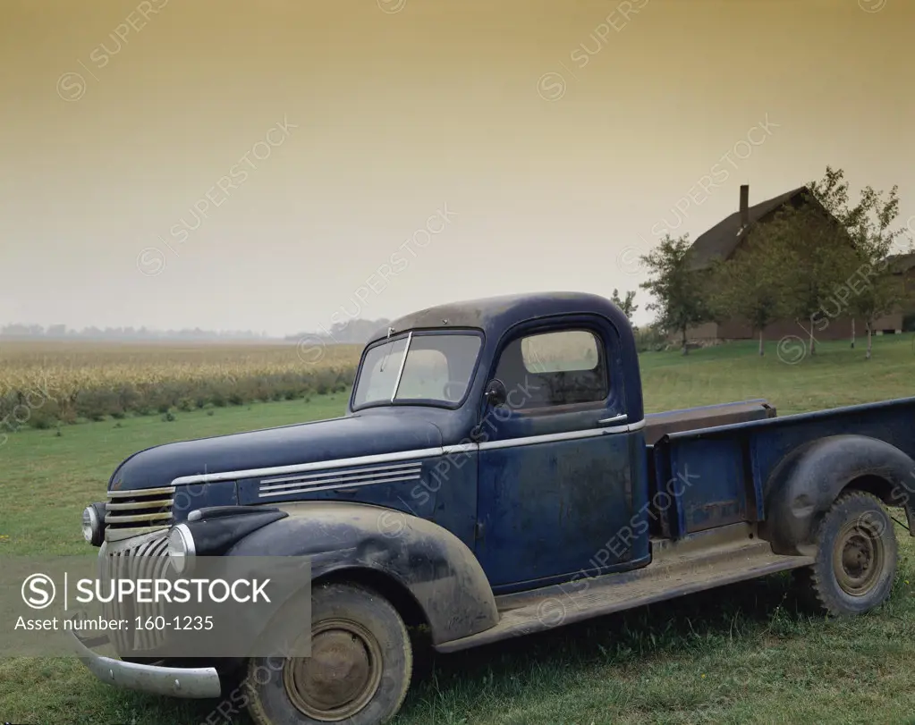 Old Blue Truck